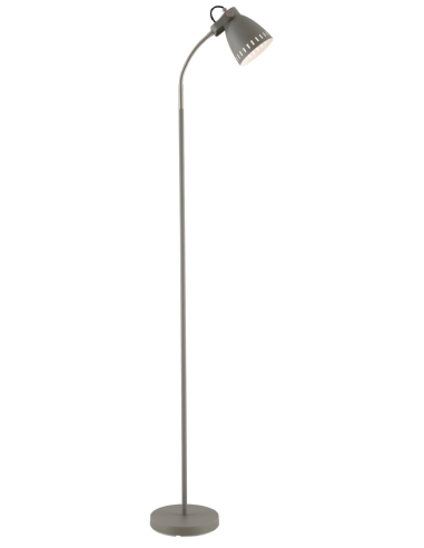 Nova Floor Lamp 25 watt E27max Height 1550mm Width 205mm - Grey/Nickel