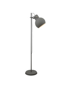 Mento Floor Lamp - Grey/Antique BrassMENTO FL-GYAB