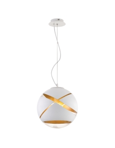 Matrix 1 Light Pendant Medium - White/Gold MATRIX PE30-WHGD