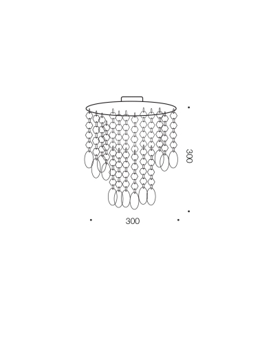 LOVEN BF30-CH - LOVEN BATTEN FIX - CHROMELOVEN BF30-CH