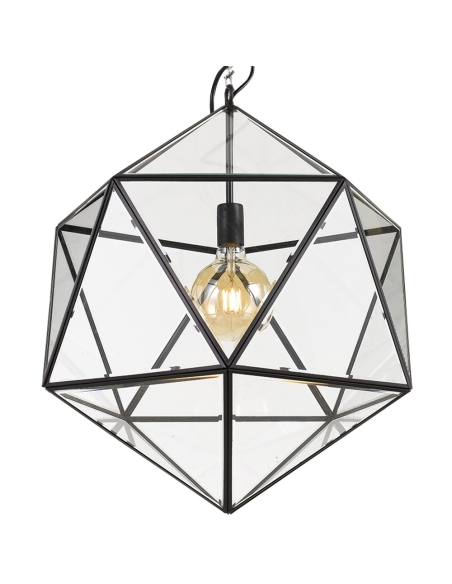LAZLO PE50-BK - LAZLO 50 PENDANT SOLID BRASS - BLACK