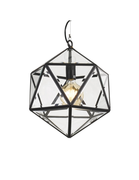 LAZLO PE30-BK - LAZLO 30 PENDANT SOLID BRASS - BLACK