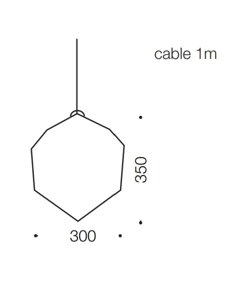 LAZLO PE30-AB - LAZLO 30 PENDANT SOLID BRASS - LAZLO PE30-AB
