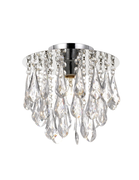 LARA BF25-CH - LARA BATTEN FIX - CHROME