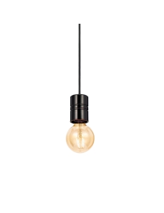 Lang 1 Light Pendant Suspension - Black LANG CS-BKBK 2