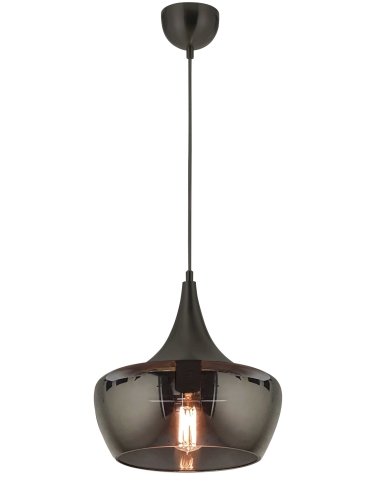 LANDY PE30-BKSM - LANDY 30 PENDANT - Black SmokeLANDY PE30-BKSM