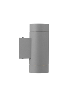 Kman Exterior 2 Wall Lamp 2x6 watt GU10max Height 150mm KMAN EX2-SL