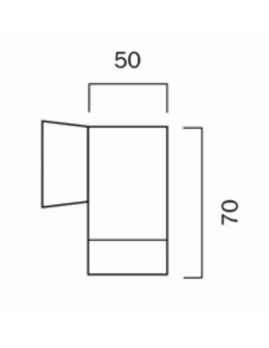 KMAN EX1-WH - KMAN EX1 WALL LIGHT - WHITEKMAN EX1-WH