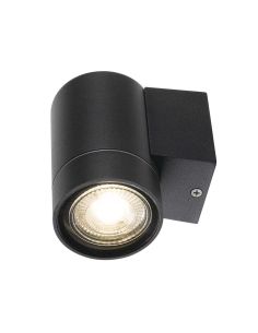 Kman Exterior 1 Wall Lamp 6 watt GU10max Height 80mm KMAN EX1-BK 2