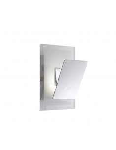 Kirk Wall Lamp - Chrome/WhiteKIRK WB05-CH+WH