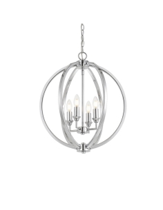 Kendal 4 Light Pendant Medium - ChromeKENDALL PE4-CH