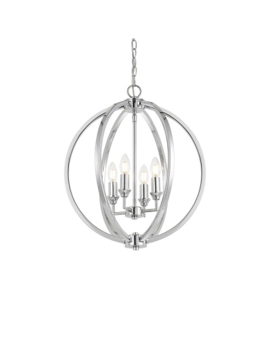 KENDALL PE4-CH - KENDALL PENDANT 4 - CHROME