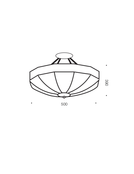 JAMES CTC55-AB - JAMES CTC 4 LIGHTS - ANTIQUE JAMES CTC55-AB