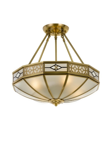 JAMES CTC55-AB - JAMES CTC 4 LIGHTS - ANTIQUE BRASS