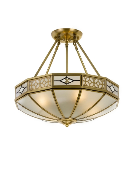 JAMES CTC55-AB - JAMES CTC 4 LIGHTS - ANTIQUE BRASS