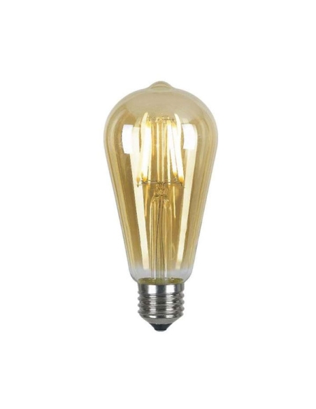 GL F.PILT.4-AM83 - E27 4W LED PILOT GLOBE AMBER NON-DIM