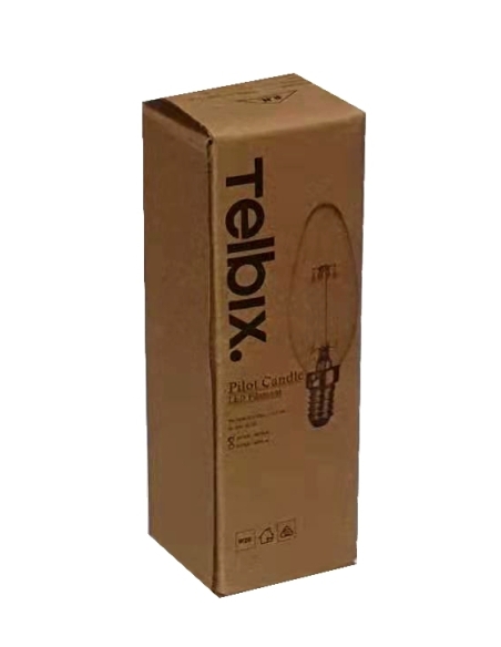 GL F.CAND.4-CL83 - E14 4W LED CANDLE GLOBE CLEAR GL F.CAND.4-CL83