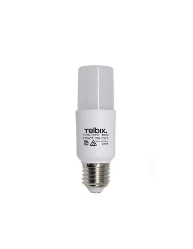 Telbix T30 Opal Stick LED Globe 5 watt E27 Diameter 30mm Height 97mm Non-dimmable