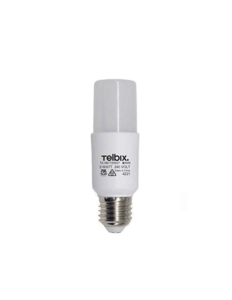 G T305E27OP860 - E27 T30 5W LED STICK GLOBE Opal NON-DIM