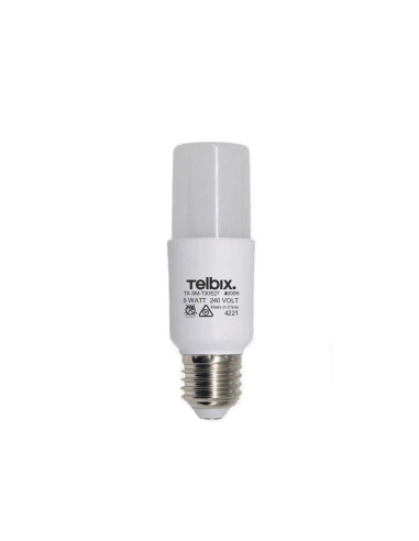 Telbix T30 Opal Stick LED Globe 5 watt E27 Diameter 30mm Height 97mm Non-dimmable