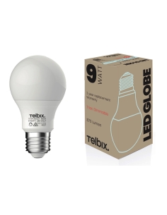 A60 LED Globe 9 watt E27 Diameter 60mm Height 112mm G A609E27OP860D 2