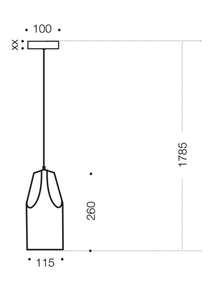 FORMA PE12-WH - FORMA 12 PENDANT - WHITEFORMA PE12-WH