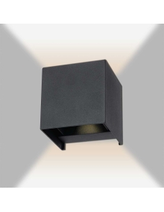 Flip Wall Lamp 5 watt LED Diameter 100mm Height 100mm FLIP WB-BK 2