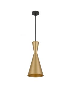 Telbix Flero Pendant Light 25w E27 max D20 - Textured Gold FLERO PE20-GDB