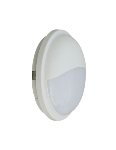 Bulkhead 20W LED Round Eyelid Light White / Warm White - BULK16