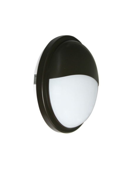 BULK17 - BULK LED Exterior Eyelid Bulkhead Lights IP65 - Black / 5000K