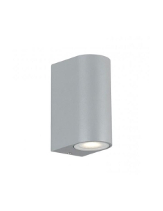 Eos Exterior Wall Lamp 2xpar GU10 max Height 150mm Diameter EOS EX2-SL