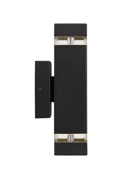 DIXON EX2-BK - DIXON 2 EXTERIOR WALL LIGHT - BLACKDIXON EX2-BK