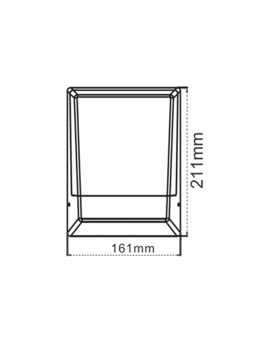 BULK9 - BULK LED Bulkhead Letter Box Lights IP65 BULK9