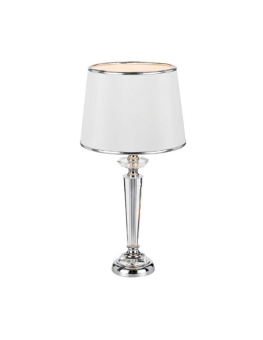 DIANA TL-CHWH - DIANA TABLE LAMP - CHROME