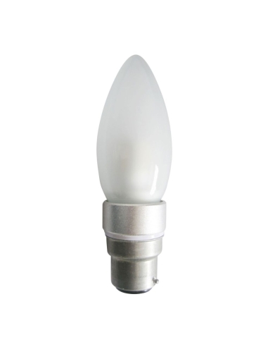 CAN10 - Candle LED Globes Clear / Frosted Diffuser (4W)