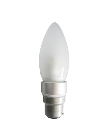 CAN10 - Candle LED Globes Clear / Frosted Diffuser (4W)