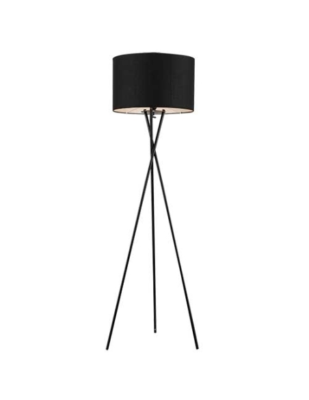 DENISE FL-BKBK - DENISE FLOOR LAMP - BLACK