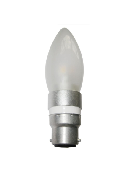 CAN10D - Candle LED Dimmable Globes Clear / Frosted Diffuser (4W)