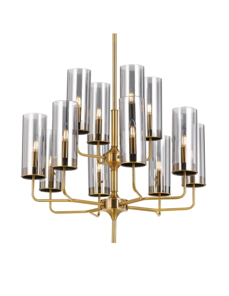 DECARO PE84-GD - DECARO 12 LIGHTS PENDANT - GOLD