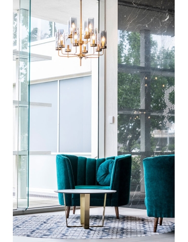 DECARO PE84-GD - DECARO 12 LIGHTS PENDANT - GOLDDECARO PE84-GD