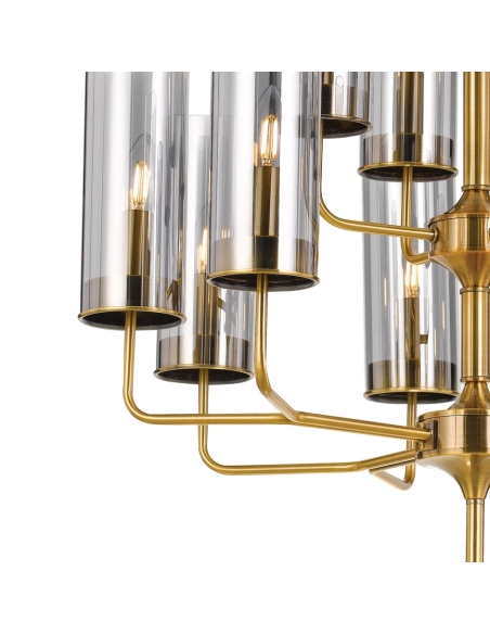 DECARO PE84-GD - DECARO 12 LIGHTS PENDANT - GOLDDECARO PE84-GD