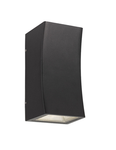 DASH EX2-BK - DASH EXTERIOR 2 WALL LIGHT - BLACK