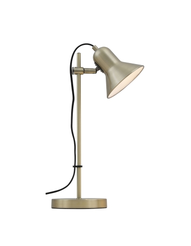 Telbix Corelli Table Lamp 6 watt GU10 max Height 440mm Width 223mm - Antique Brass