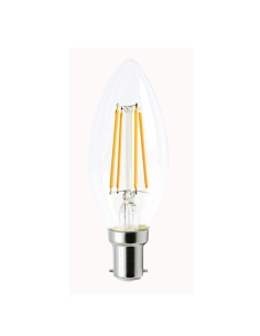 CF42DIM - Candle LED Filament Dimmable Globes Clear CF42DIM