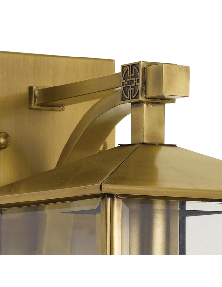 COBY EX15-BRS - COBY 15 SOLID BRASS EXTERIOR WALL COBY EX15-BRS