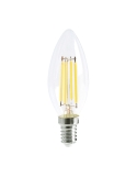 Candle LED Filament Dimmable Globes Clear Diffuser (4W)