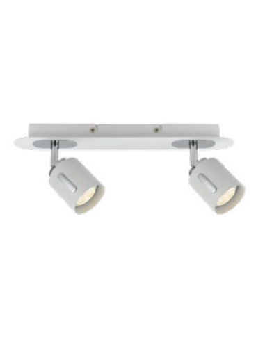 BURTON SP2B-WH - BURTON 2*6W LED 2 BAR SPOT - BURTON SP2B-WH