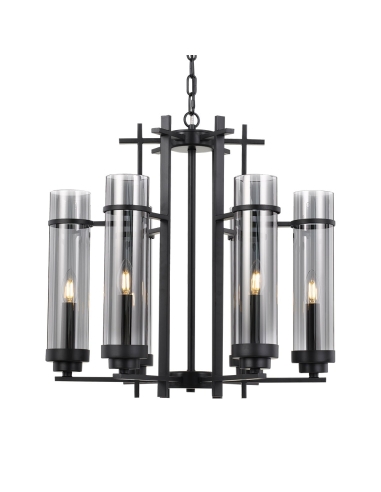 BURGESS PE06-BK - BURGESS 6LT PENDANT - BLACK