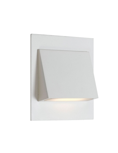 Telbix Brea White & Warm White 3W LED Square Step Light - BREA 3-WH83
