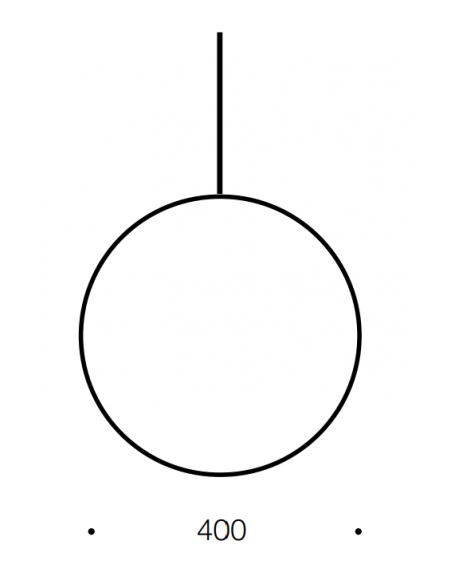 BONDI PE40-SM - BONDI 40 PENDANT - SmokeBONDI PE40-SM